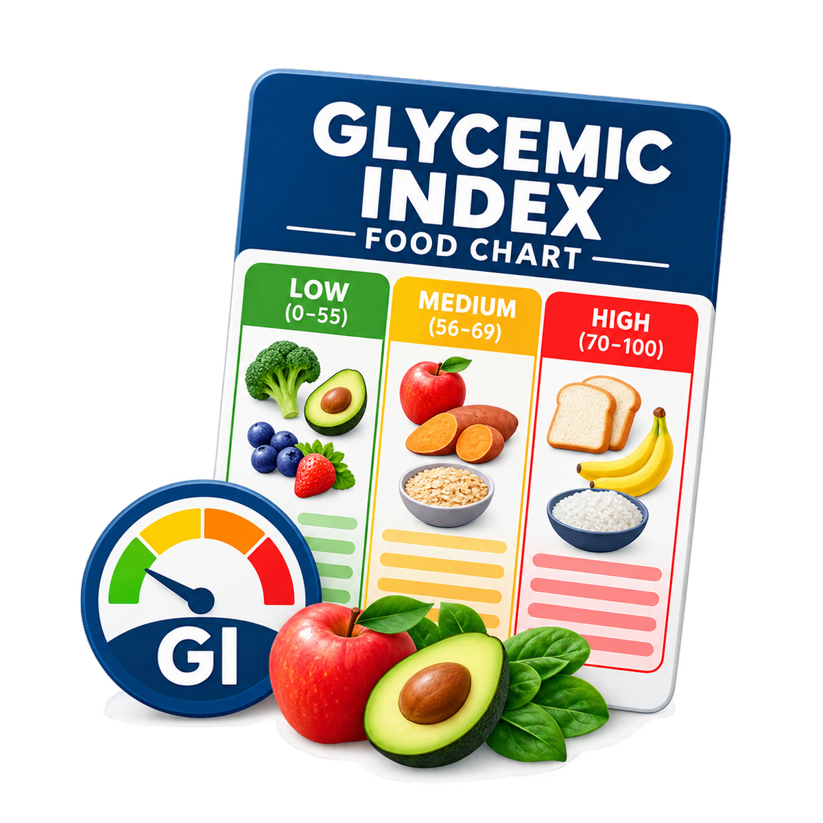 Glycemic Index Food Chart (Easy Reference)
