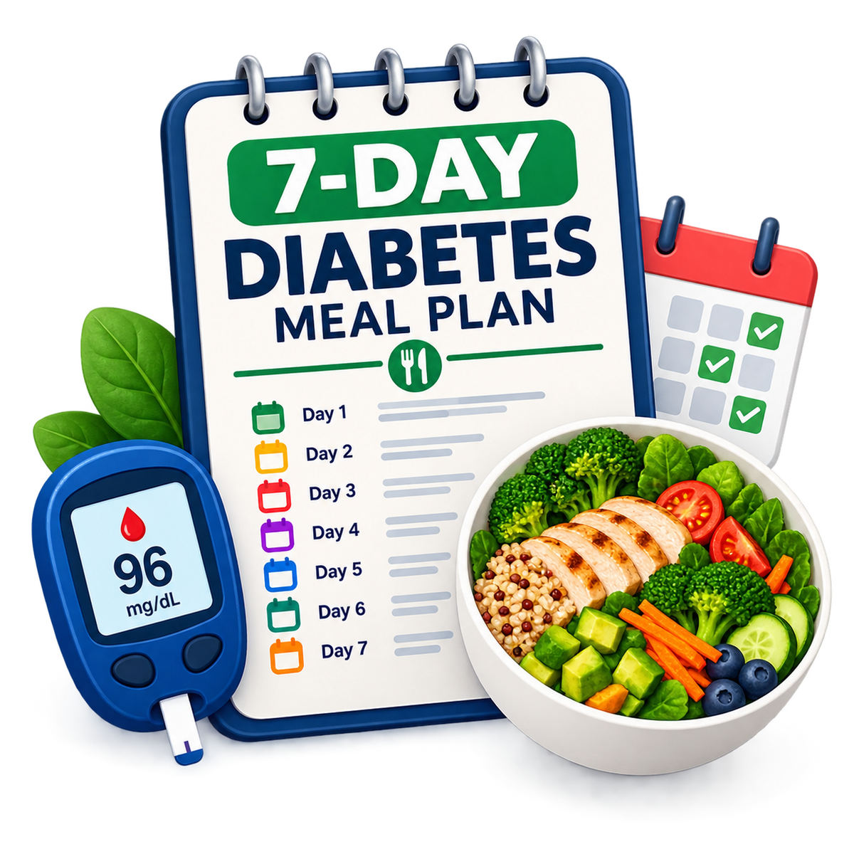 7-Day Diabetes Meal Plan