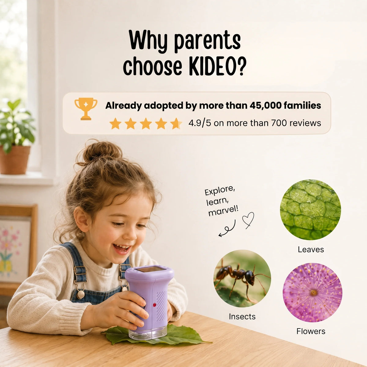 Kideo Microscope