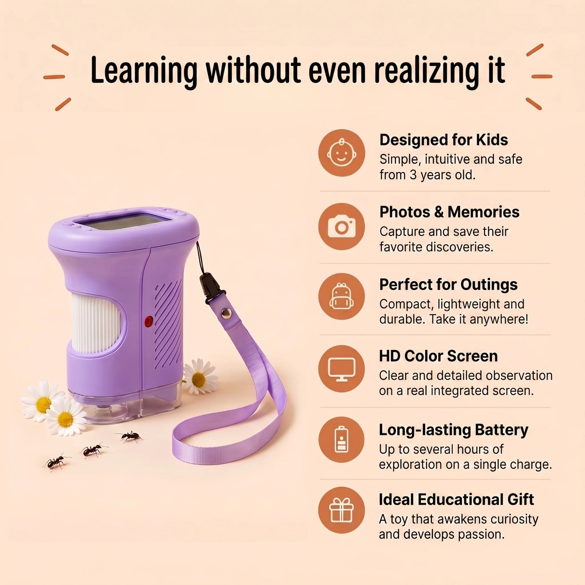 Kideo Microscope