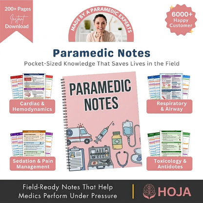 Paramedic & EMS Meds Workbook (FREE TODAY)
