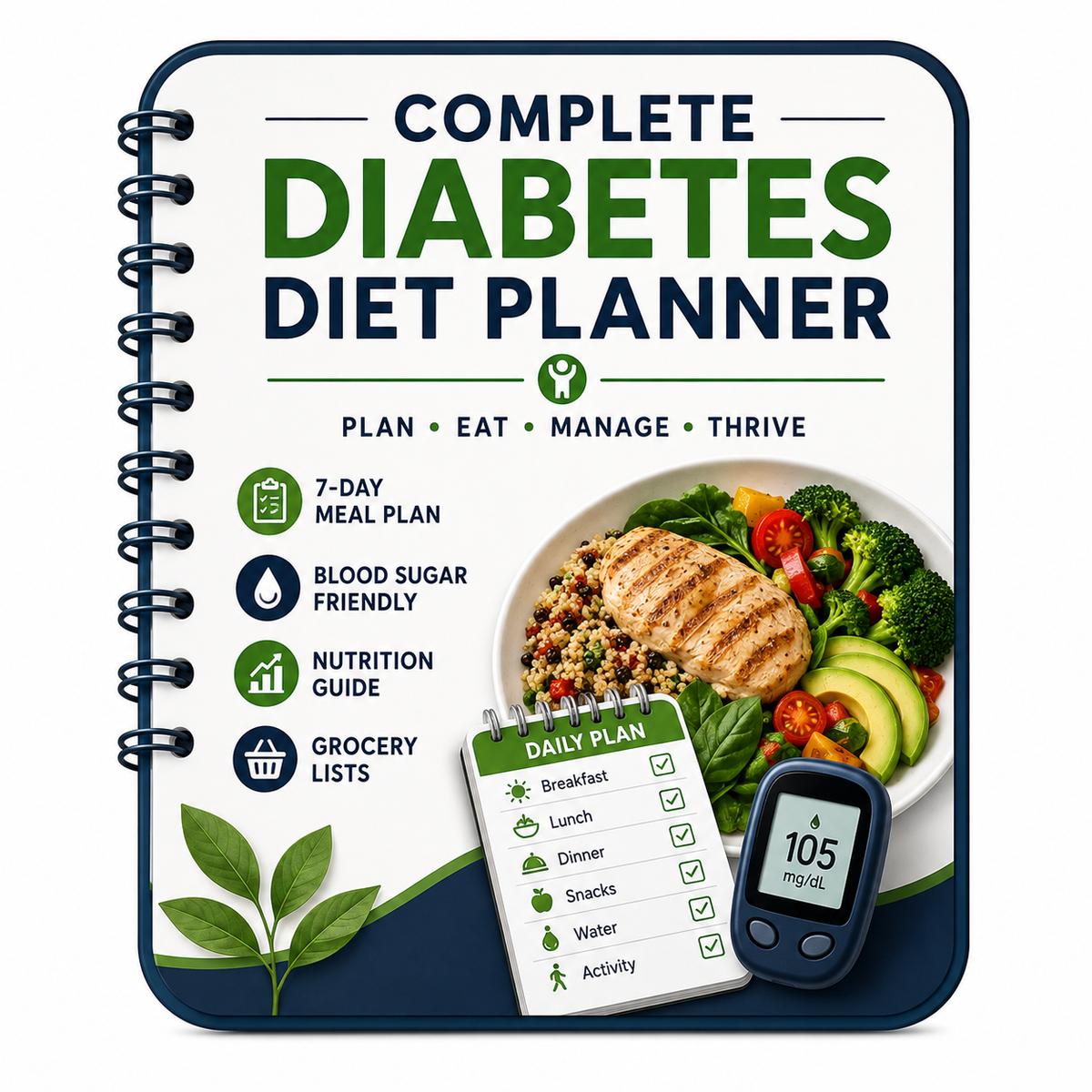 Complete Diabetes Diet Planner