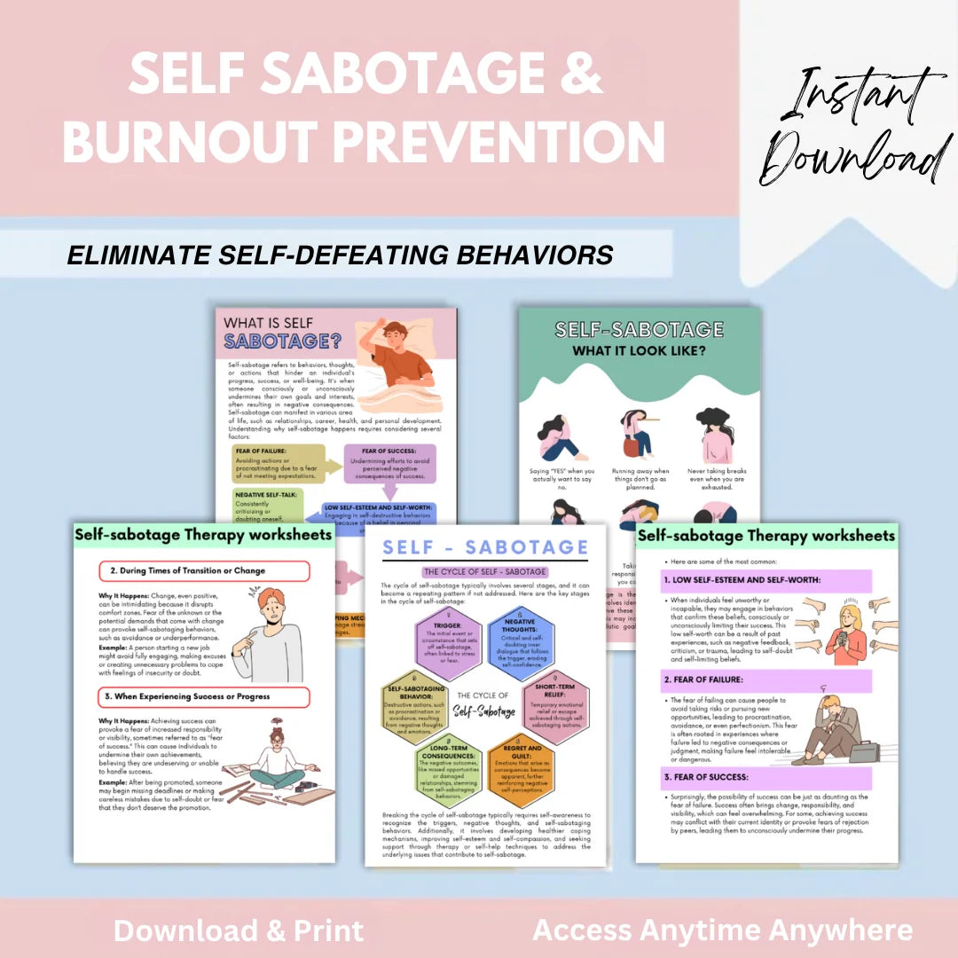 Self Sabotage and Burnout Prevention
